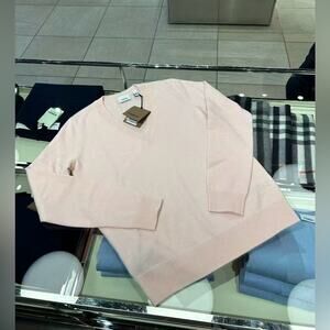 Burberry 100 cashmere light Pink Sweater L